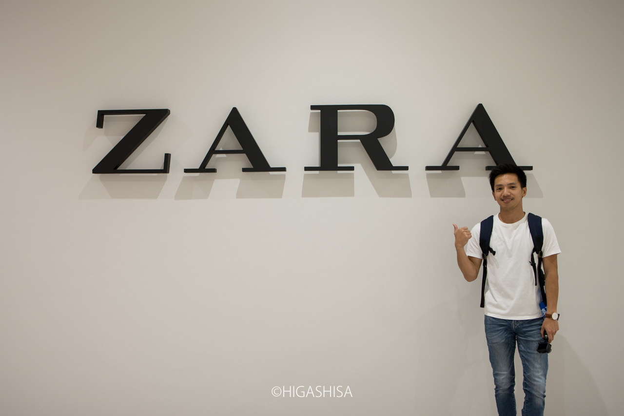 ZARAは8月オープン予定